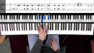 Tutorial Sophisticated Lady Part 1 (jazz piano)