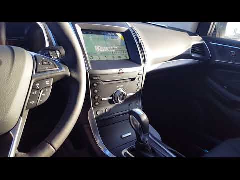 Blue 2018 Ford Edge Titanium AWD Review Prince George British Columbia - Prince George Ford