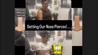 Watch Niyah and Our Mother Get their nose pierced!!!