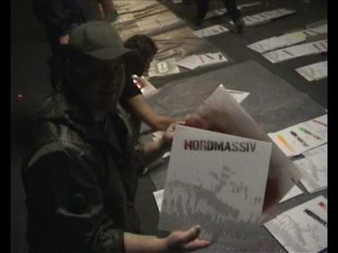 NORDMASSIV "SCHLACHTPLATTE" Covergestaltung