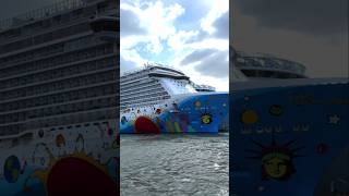 NCL BREAKAWAY LOOKS SO GOOD😎  #cruiseship #cruisetour #cruise