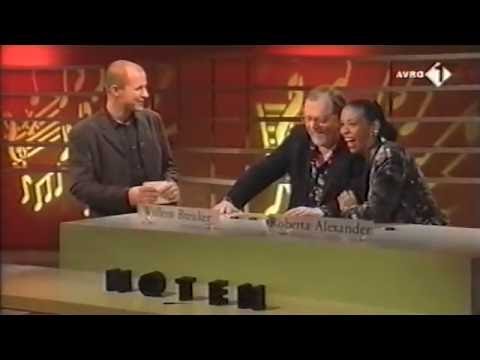 2001 Music quiz 'Harde Noten' - Roberta Alexander and Willem Breuker