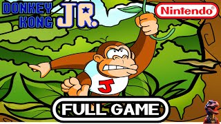 Donkey Kong Jr. 1983 | NES Longplay | Classic Retro Gameplay | No Commentary