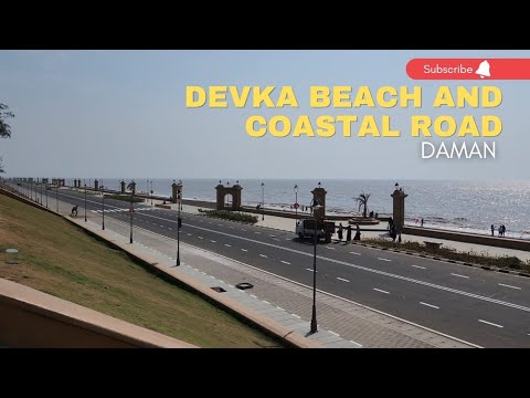 Devka beach in Daman l All new Seafront and Coastal Road I Mordern India l PM Modi to inaugurate