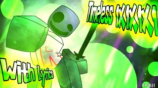 Cover art for THE END IS NIGH with lyrics