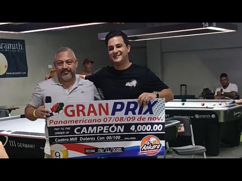 PARTIDAS FINALES DEL GRAN PRIX ANKARA 2025 CAMPEON RICARDO CHONERITO SOLORZANO 