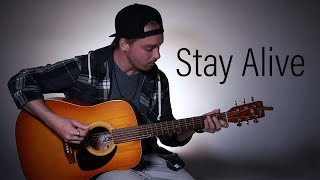 &quot;STAY ALIVE&quot; by Smile Empty Soul [Full Band Cover by Alex Krotz]