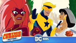 Justice League Action | Booster&#39;s Wedding | DC Kids