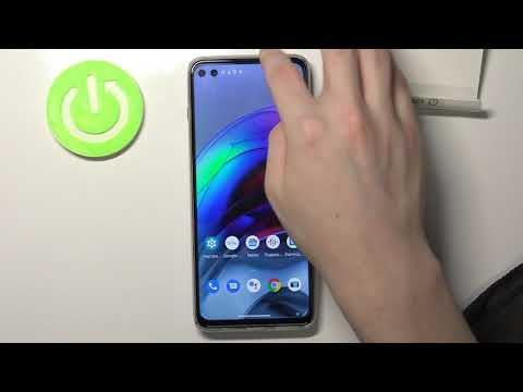 Как включить / выключить автоповорот на телефоне Motorola Moto G100