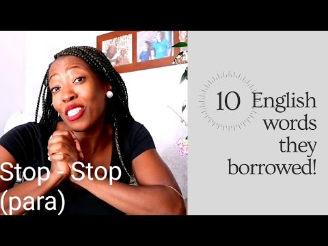 16 English words the Spanish language has borrowed.