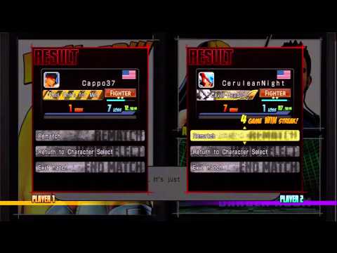Marvel vs Capcom 3 - PS3 -- Non-Ranked Matches 30 (Part 2/2)