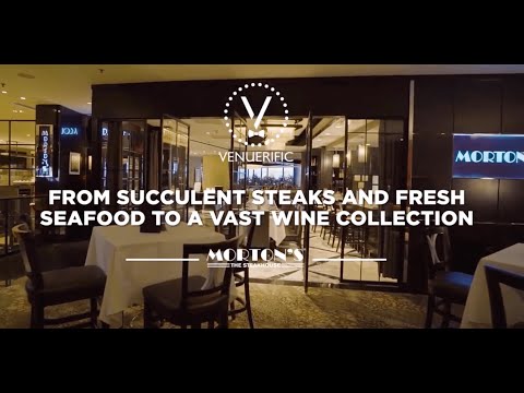 Morton's The Steak House - bifes suculentos, frutos do mar frescos e vasta coleção de vinhos