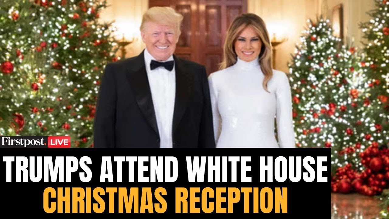 LIVE: US President Trump Announces Son Trump Jr's Engagement at White House Christmas Reception