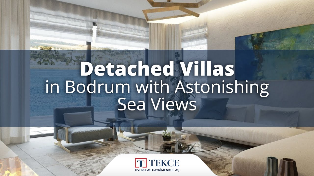 Villas Résidentielles Vue sur Mer à Mugla Bodrum