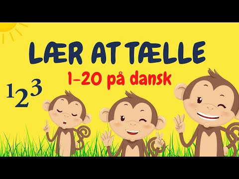 Lær at tælle til 20 med Luas på 6 år | Tæl til 20 | Tæl til 20 på dansk