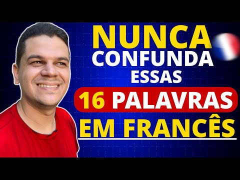 16 palavras em francês que mudam TUDO com uma letra - Francês para iniciante