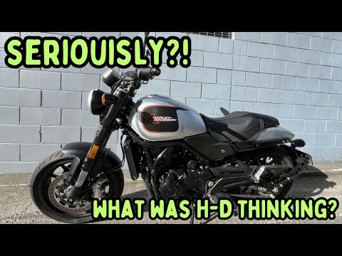 Worst bike I've ridden this year | Harley Davidson X500