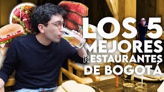 THE 5 BEST RESTAURANTS in Bogotá (in my humble opinionxd)