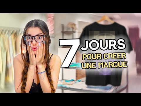 7 JOURS POUR CREER UNE MARQUE DE A à Z (merci l’intelligence artificielle)