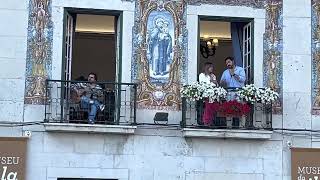 Concert from the balcony - Cascais, Portugal