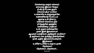 Sollatha kadhal ellam kallaraiyil Tamil album song