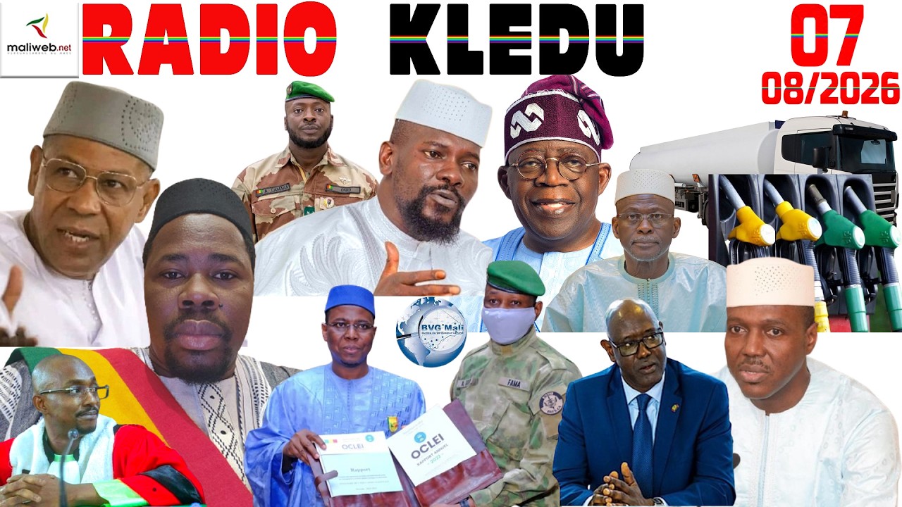 La Revue de Presse de la RADIO KLEDU du 07 Août 2026