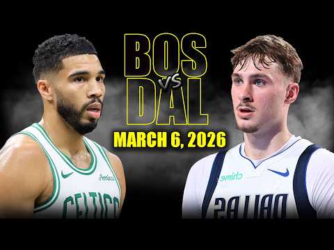 Boston Celtics vs Dallas Mavericks Full Game Highlights – March 6, 2026 | NBA Season