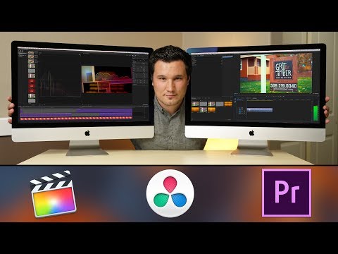 2017 vs 2015 5K iMac Video Editing! FCX Premiere & Resolve