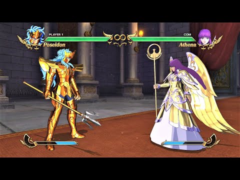 Poseidon vs Athena (Hardest AI) - Saint Seiya: Soldiers' Soul