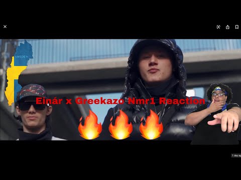 Reaction To Swedish Rap/Hip Hop - Einár x Greekazo - Nmr1