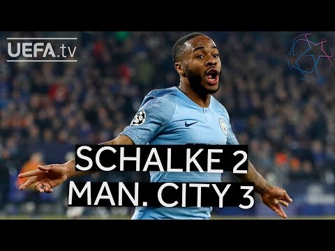 SCHALKE 2-3 MAN. CITY #UCL HIGHLIGHTS