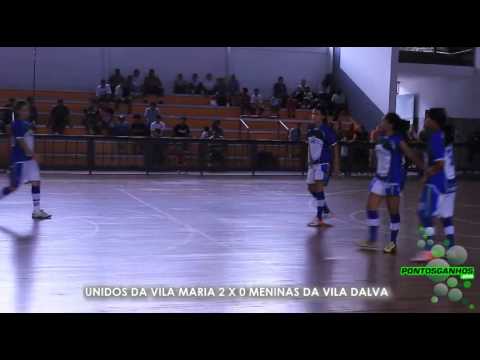 Os gols de Unidos da Vila Maria 4 x 0 Meninas da Vila Dalva