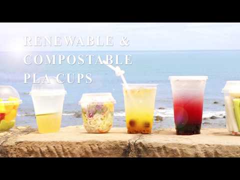 YSBOX - PLA清涼一夏/RENEWABLE&COMPOSTABLE PLA CUPS