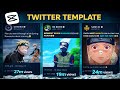 HOW TO CREATE VIRAL TWITTER TEMPLATE ANIME SHORTS FULL TUTORIAL ️