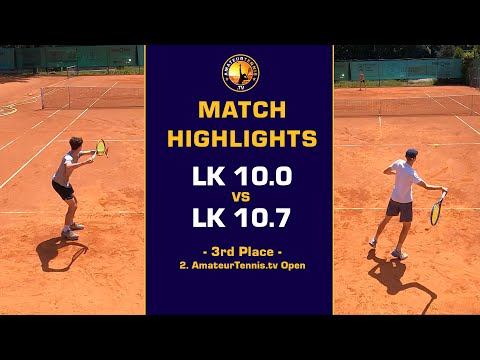 Match Highlights | LK 10.0 vs LK 10.7 | 3.  Platz | Tennis LK Turnier | NTRP 4.5