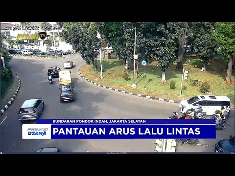 NTMC POLRI - PANTAUAN ARUS LALU LINTAS SORE 21/08/2025
