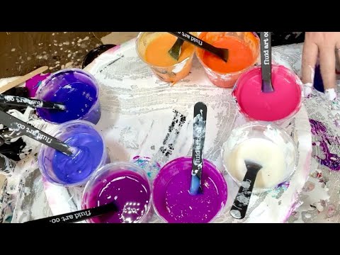 #262 Gorgeous Colours For Sunset Inspired Blooms! 🌅 Bloom Technique/ Paint Pourint