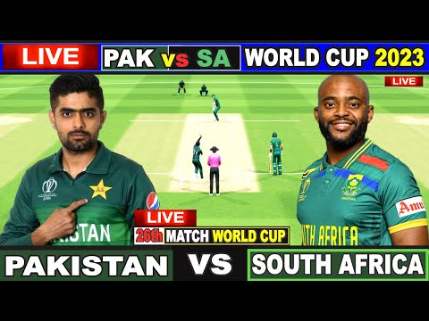 Live: PAK Vs SA, ICC World Cup 2023 | Live Match Centre | Pakistan Vs South Africa | 2nd Innings