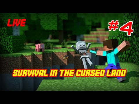PithyPlays - 🔴Minecraft Live Stream - Survival in The Cursed Land #4
