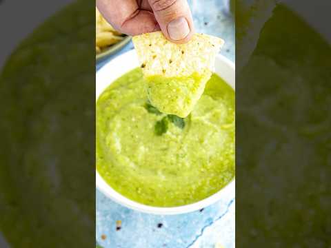 CREAMY Avocado Salsa Verde