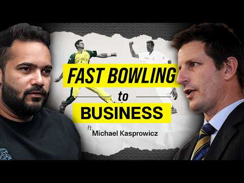 "After My Cricket Career, I Did An MBA!" ft. Michael Kasprowicz | WiredIn #29