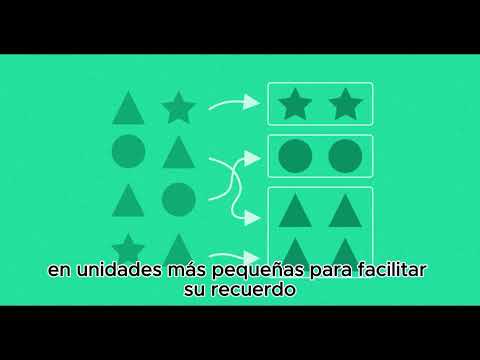 Metodo "Chunking". La Memoria