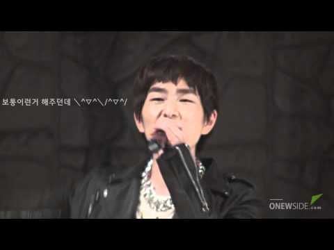 [Fancam] 110526 New looking Onew  - Kangnam University Event