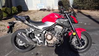 Video Thumbnail for 2019 Honda CB500F