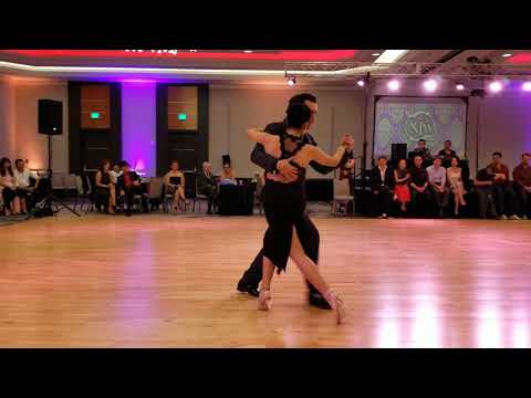 Performance by Clarisa Aragon & Jonathan Saavedra at Nora's tango week on July 1, 2018