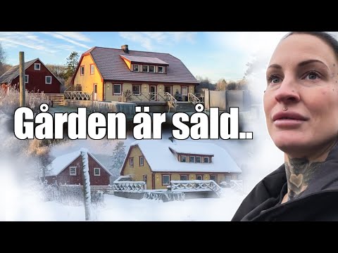 Gården e SÅLD || Galet mkt SNÖ || Vlogg