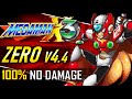 Mega Man X3 Zero Playabe 100 No Damage Completion Run 4K