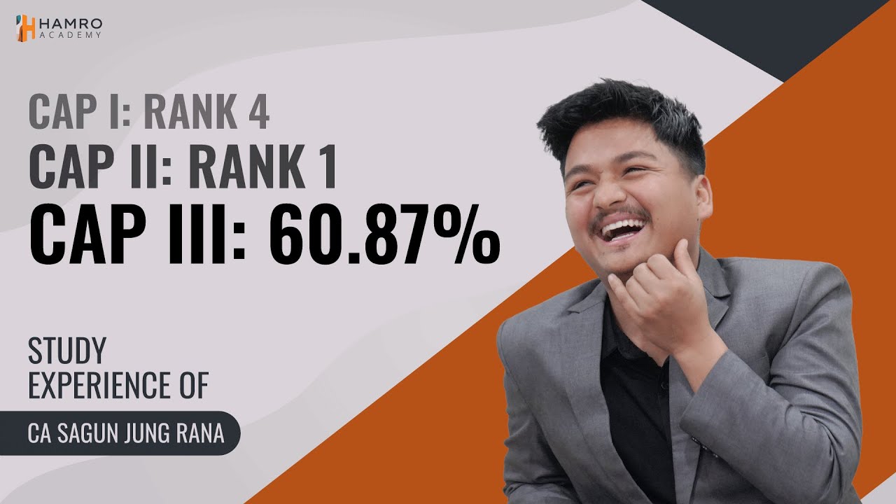 CA Sagun Jang Rana — Gurukul CA student testimonial video thumbnail