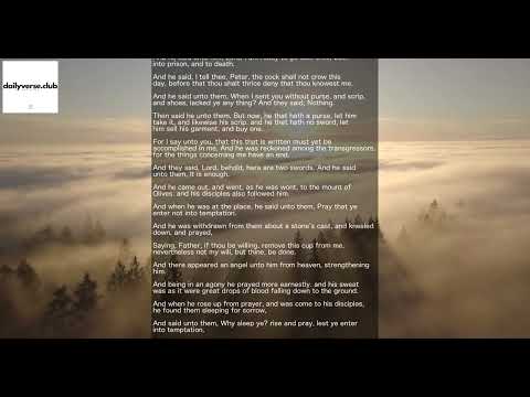 Chapter 22/24 of The Gospel According to Luke - Book 42 from the Bible