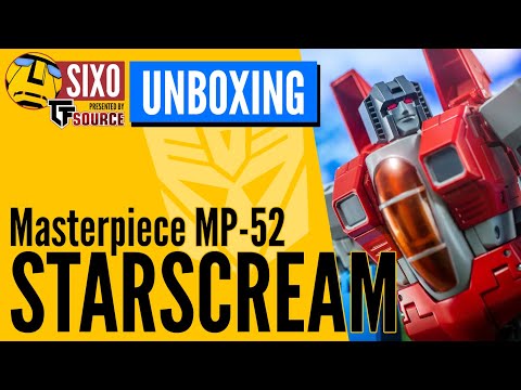 UNBOXING: TakaraTomy Masterpiece MP-52 Starscream